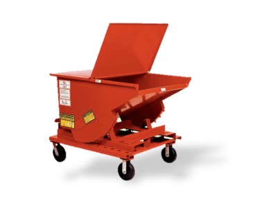 NEW SELF DUMPING HOPPER CASTER KIT, STAINLESS STEEL, 6,000# CAP
