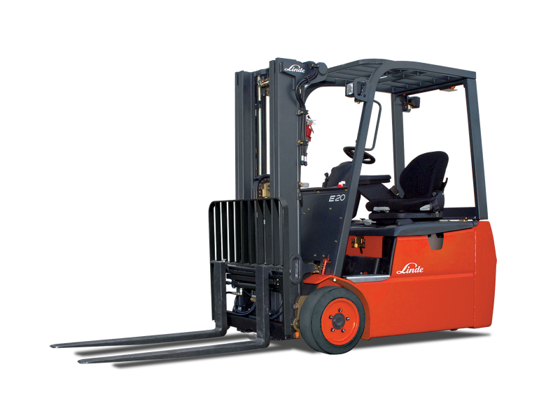 New Linde E20, 346 Series Electric 3-Wheel Truck, 4000