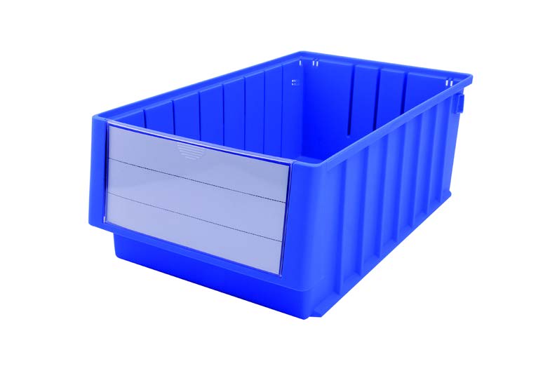 Qty 8: Stackable Bin, Outer Dimensions: 15-3/4"L x 9-1/4"W x 5-1/2"H Stackabl