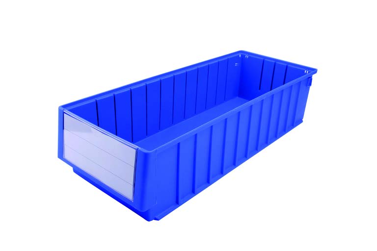 Qty 8: Stackable Bin, Outer Dimensions: 23-5/8"L x 9-1/4"W x 5-1/2"H Stackabl