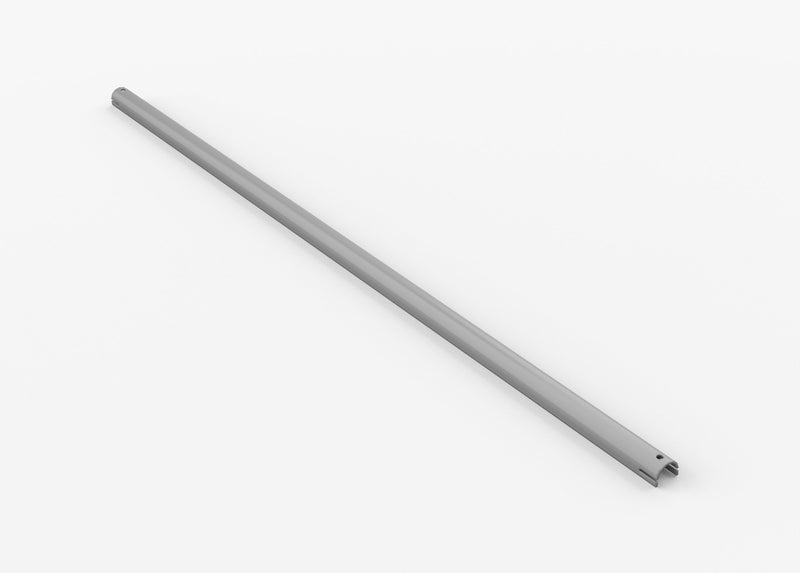 Z-Line Hang Rod, 36"L, Medium Grey
