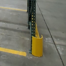 New Pallet Rack Aisle Guard, 48" L, Floor Mounted, Right Side