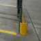 New Pallet Rack Aisle Guard, 12"H x 45"L x 9.68"W, Floor-Mounted, Right Side