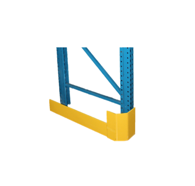 New Pallet Rack Aisle Guard, 48" L, Floor Mounted, Right Side