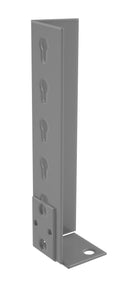 Z-Line Foot Plate for Angle Post, Left Side, Medium Grey